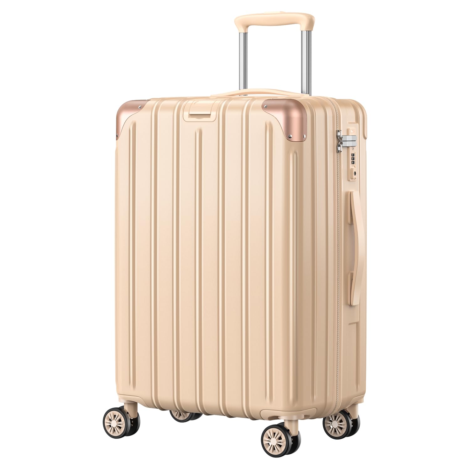 2種類セット●A4＆B4長方形ケース●無地●アタ●バリ島●1021●大きめタイプ HONGGE 2-Piece Hardside Luggage Set and Backpack Set, with TSA